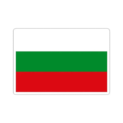 Flag of Manizales Caldas Colombia - STICKER Vinyl Kiss-Cut Decal 4 Inch White - The Sticker Space