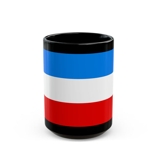 Flag of Mannheim Germany - Black Coffee Mug-15oz-The Sticker Space