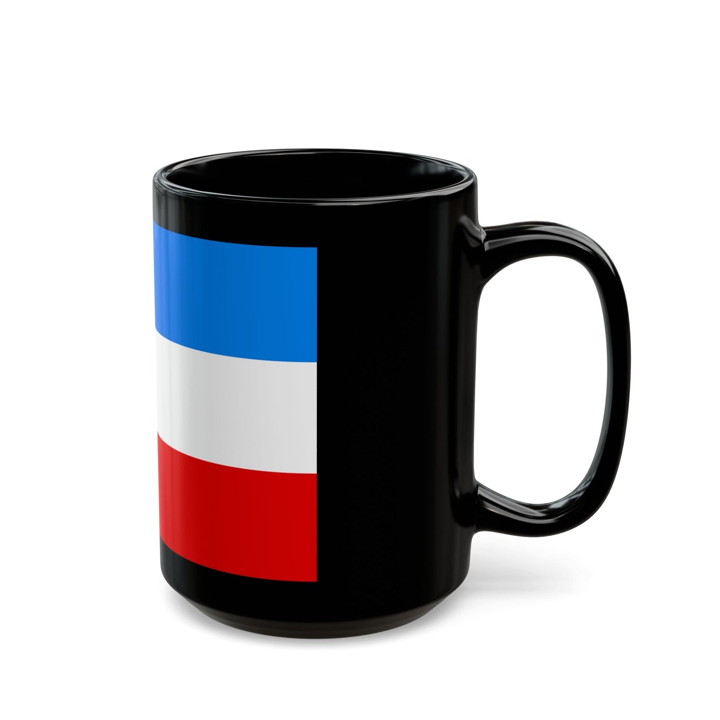 Flag of Mannheim Germany - Black Coffee Mug-The Sticker Space