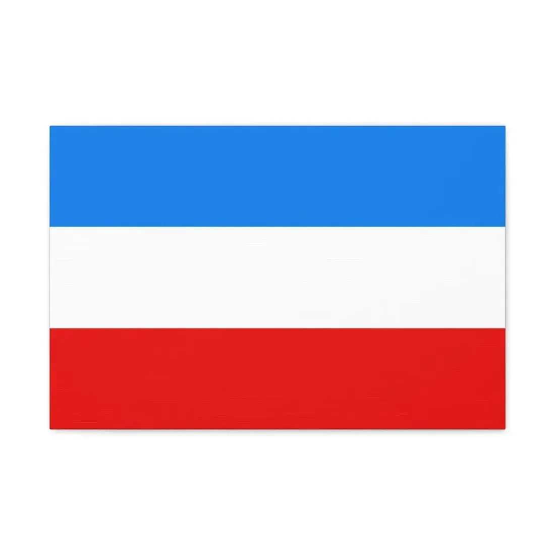 Flag of Mannheim Germany - Canvas Wall Art - The Sticker Space