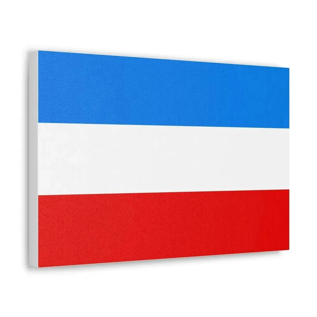Flag of Mannheim Germany - Canvas Wall Art - The Sticker Space