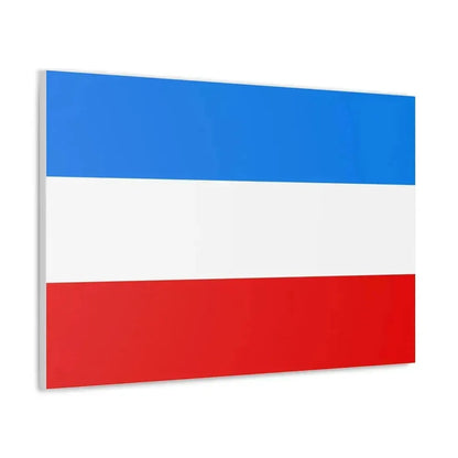 Flag of Mannheim Germany - Canvas Wall Art - The Sticker Space
