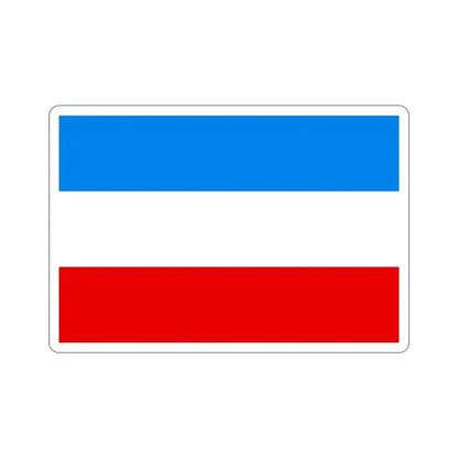 Flag of Mannheim Germany STICKER Vinyl Die-Cut Decal 4 Inch - The Sticker Space