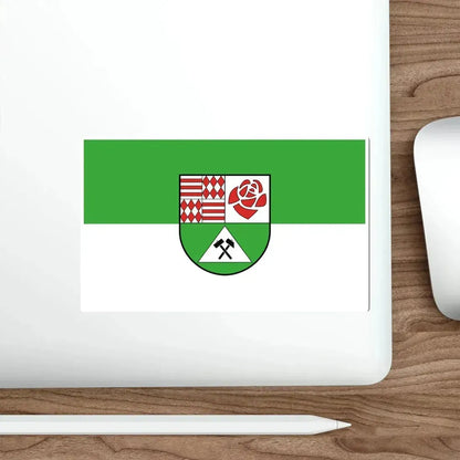 Flag of Mansfeld Südharz Germany STICKER Vinyl Die-Cut Decal - The Sticker Space