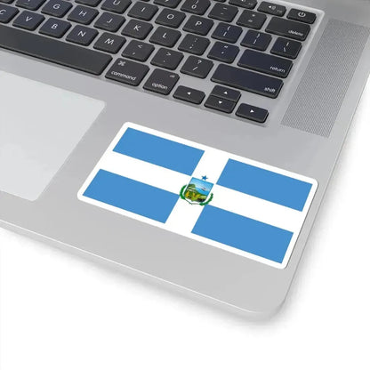 Flag of Manta Ecuador (Ecuador) STICKER Vinyl Kiss-Cut Decal - The Sticker Space