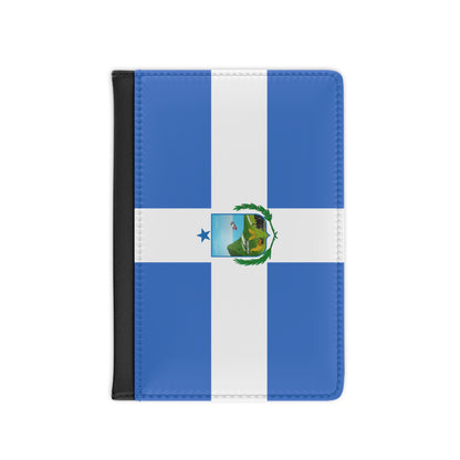 Flag of Manta Ecuador - Passport Holder-3.9" x 5.8"-The Sticker Space