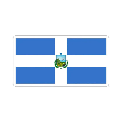 Flag of Manta Ecuador STICKER Vinyl Die-Cut Decal 3 Inch - The Sticker Space