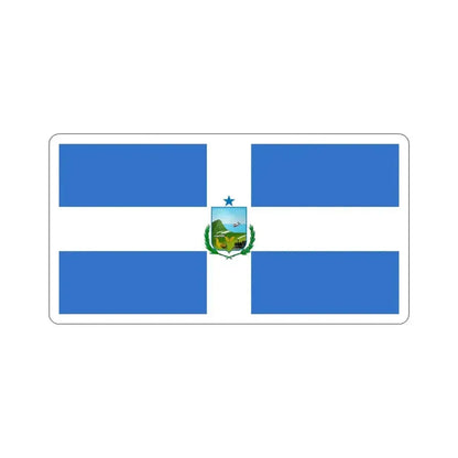 Flag of Manta Ecuador STICKER Vinyl Die-Cut Decal 5 Inch - The Sticker Space