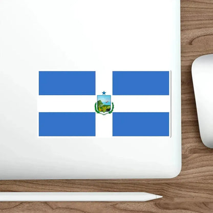 Flag of Manta Ecuador STICKER Vinyl Die-Cut Decal - The Sticker Space