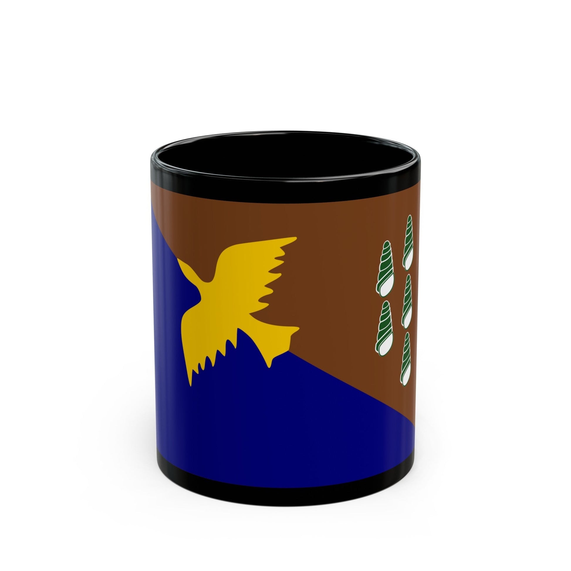 Flag of Manus Papa New Guinea - Black Coffee Mug-11oz-The Sticker Space