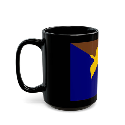 Flag of Manus Papa New Guinea - Black Coffee Mug-The Sticker Space