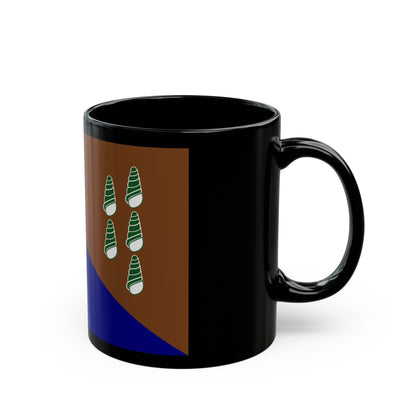 Flag of Manus Papa New Guinea - Black Coffee Mug-The Sticker Space