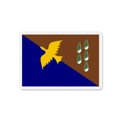Flag of Manus Papa New Guinea - Refrigerator Magnet 5 Inch - The Sticker Space