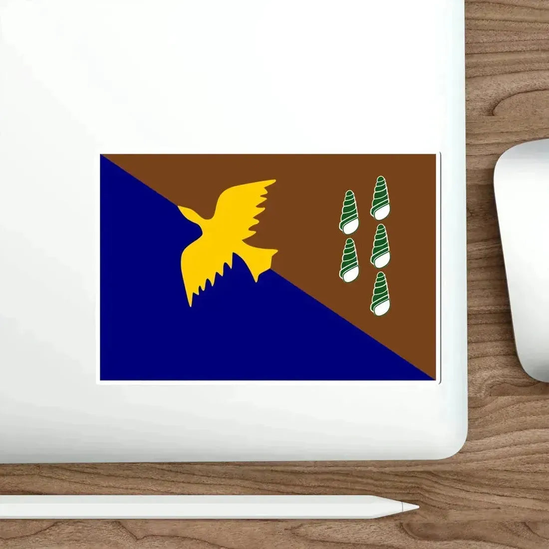 Flag of Manus Papa New Guinea STICKER Vinyl Die-Cut Decal - The Sticker Space