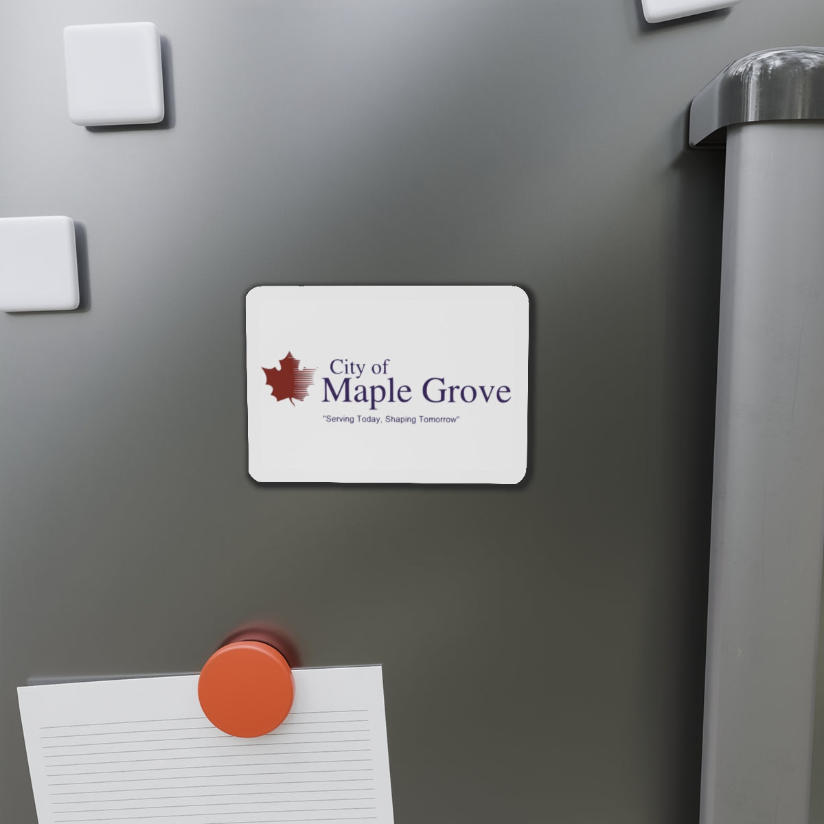 Flag of Maple Grove Minnesota - Die-Cut Magnet-The Sticker Space