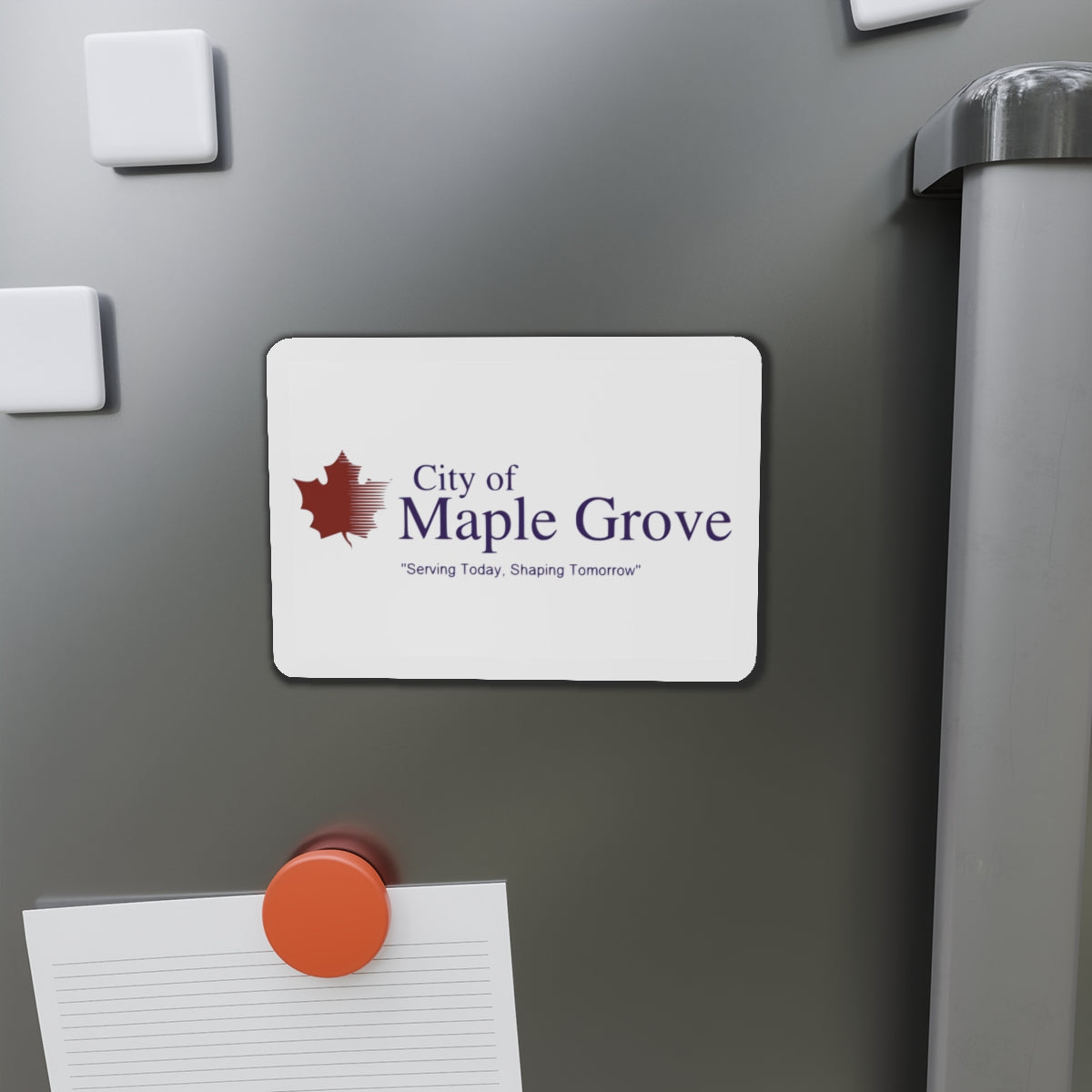 Flag of Maple Grove Minnesota - Die-Cut Magnet-The Sticker Space