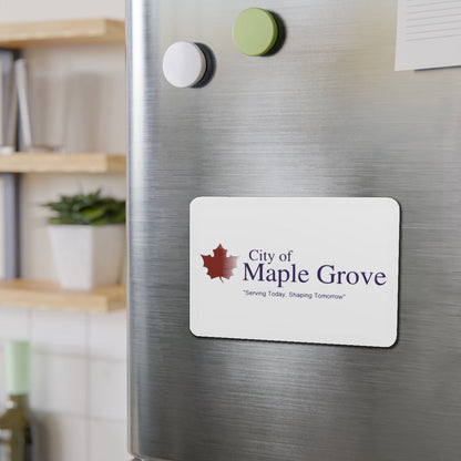 Flag of Maple Grove Minnesota - Die-Cut Magnet-The Sticker Space