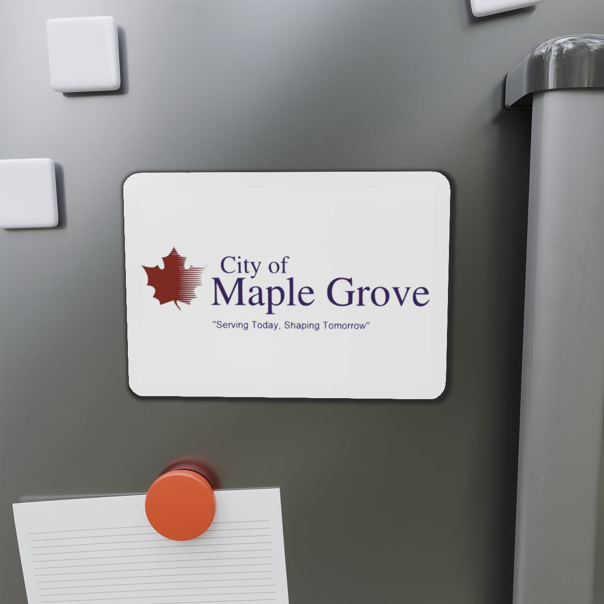 Flag of Maple Grove Minnesota - Die-Cut Magnet-The Sticker Space