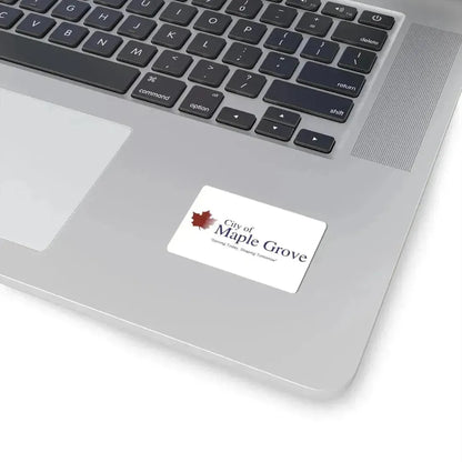 Flag of Maple Grove Minnesota (United States) STICKER Vinyl Kiss-Cut Decal - The Sticker Space