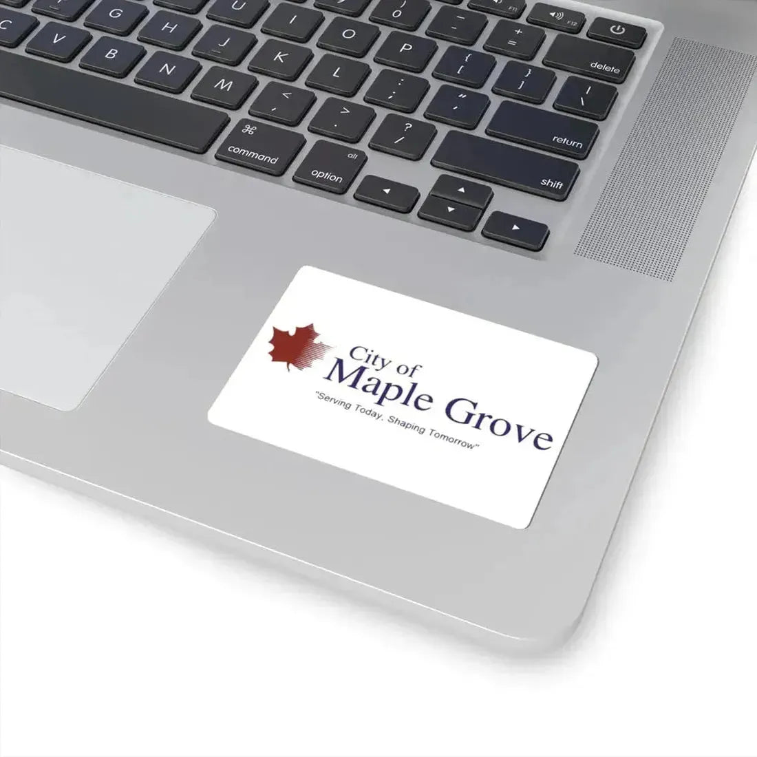 Flag of Maple Grove Minnesota (United States) STICKER Vinyl Kiss-Cut Decal - The Sticker Space