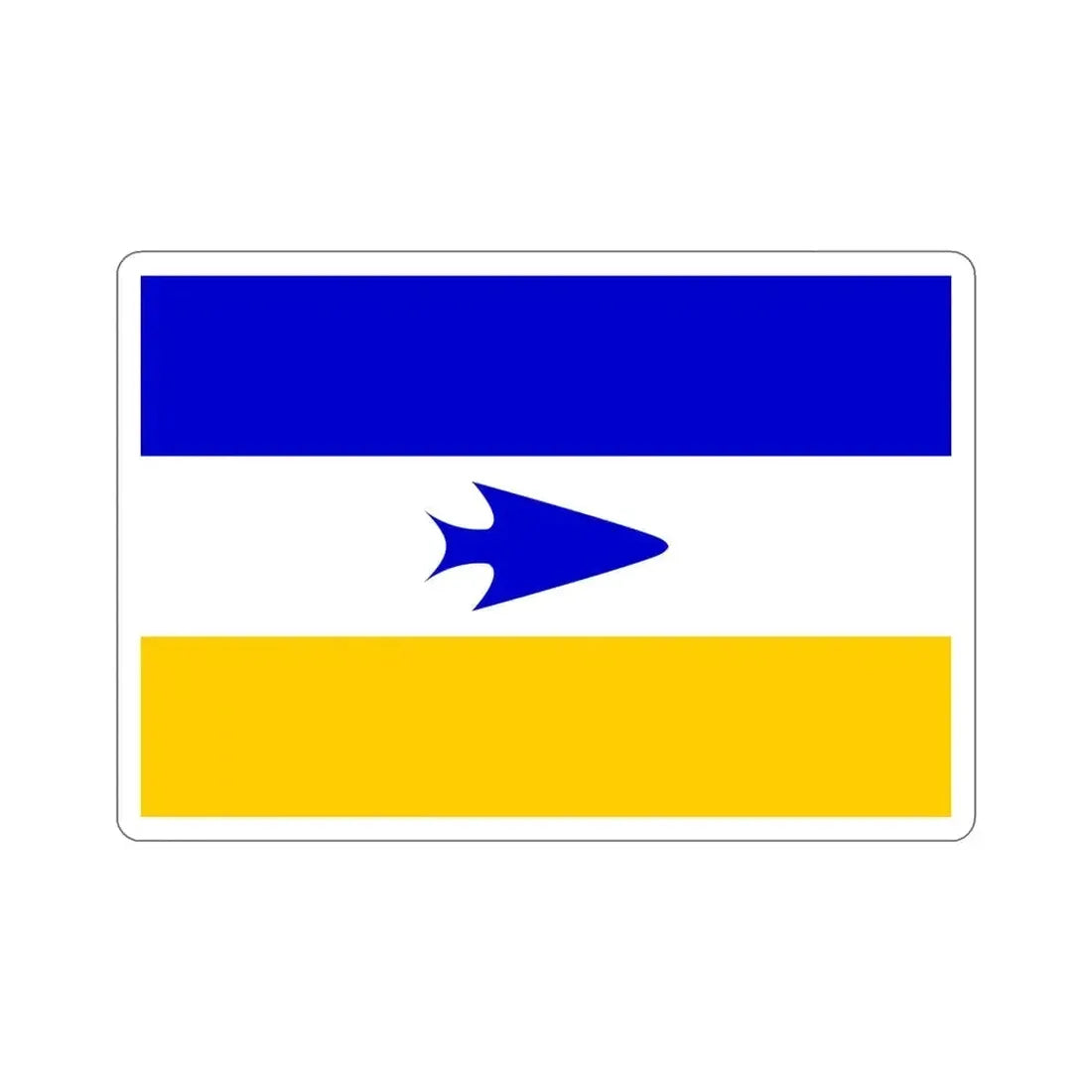 Flag of Mapuche STICKER Vinyl Die-Cut Decal 4 Inch - The Sticker Space