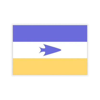 Flag of Mapuche - STICKER Vinyl Kiss-Cut Decal 2 Inch Transparent - The Sticker Space