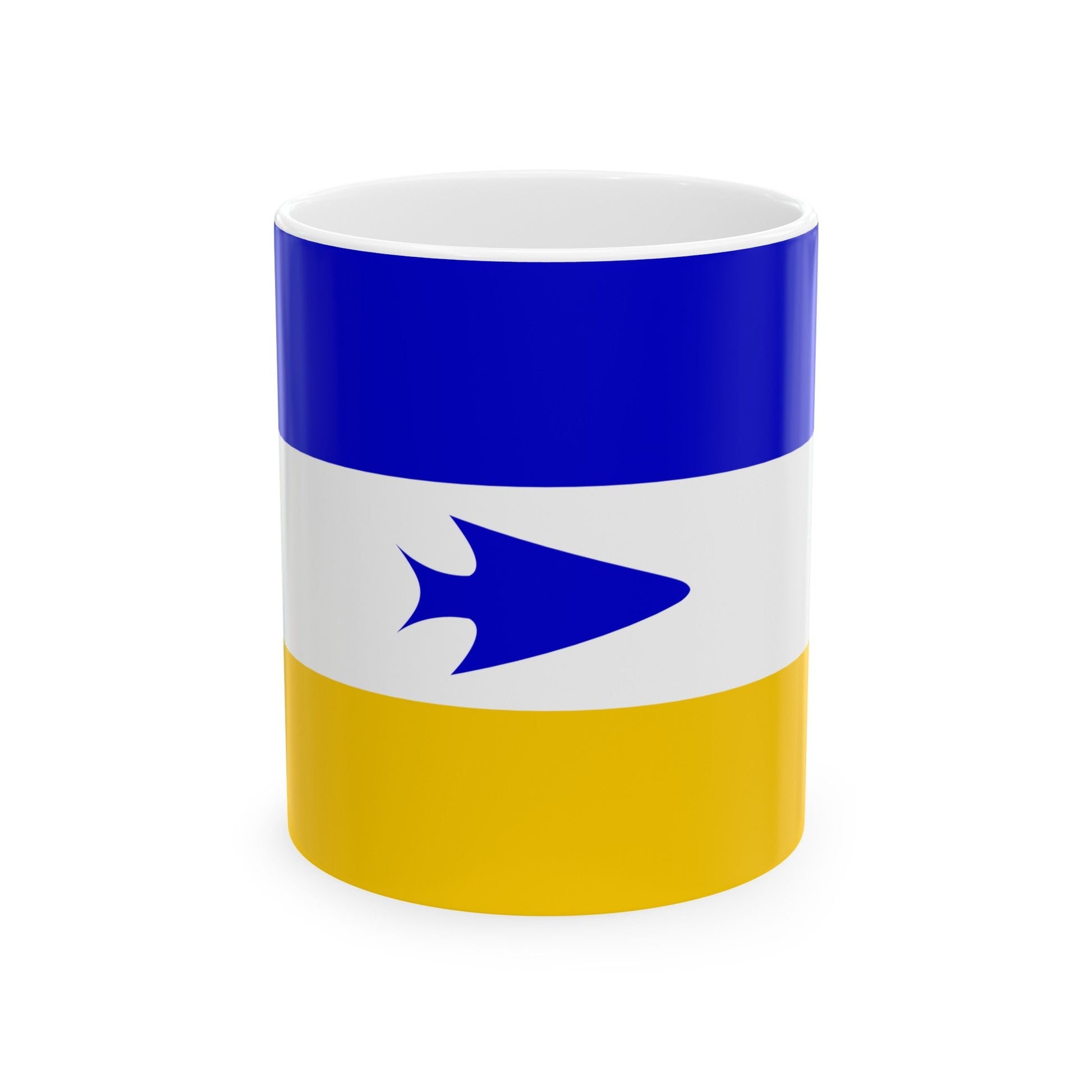 Flag of Mapuche - White Coffee Mug-11oz-The Sticker Space