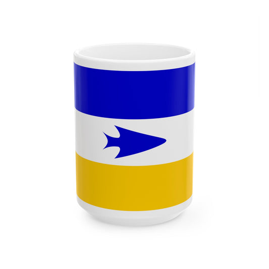 Flag of Mapuche - White Coffee Mug-15oz-The Sticker Space