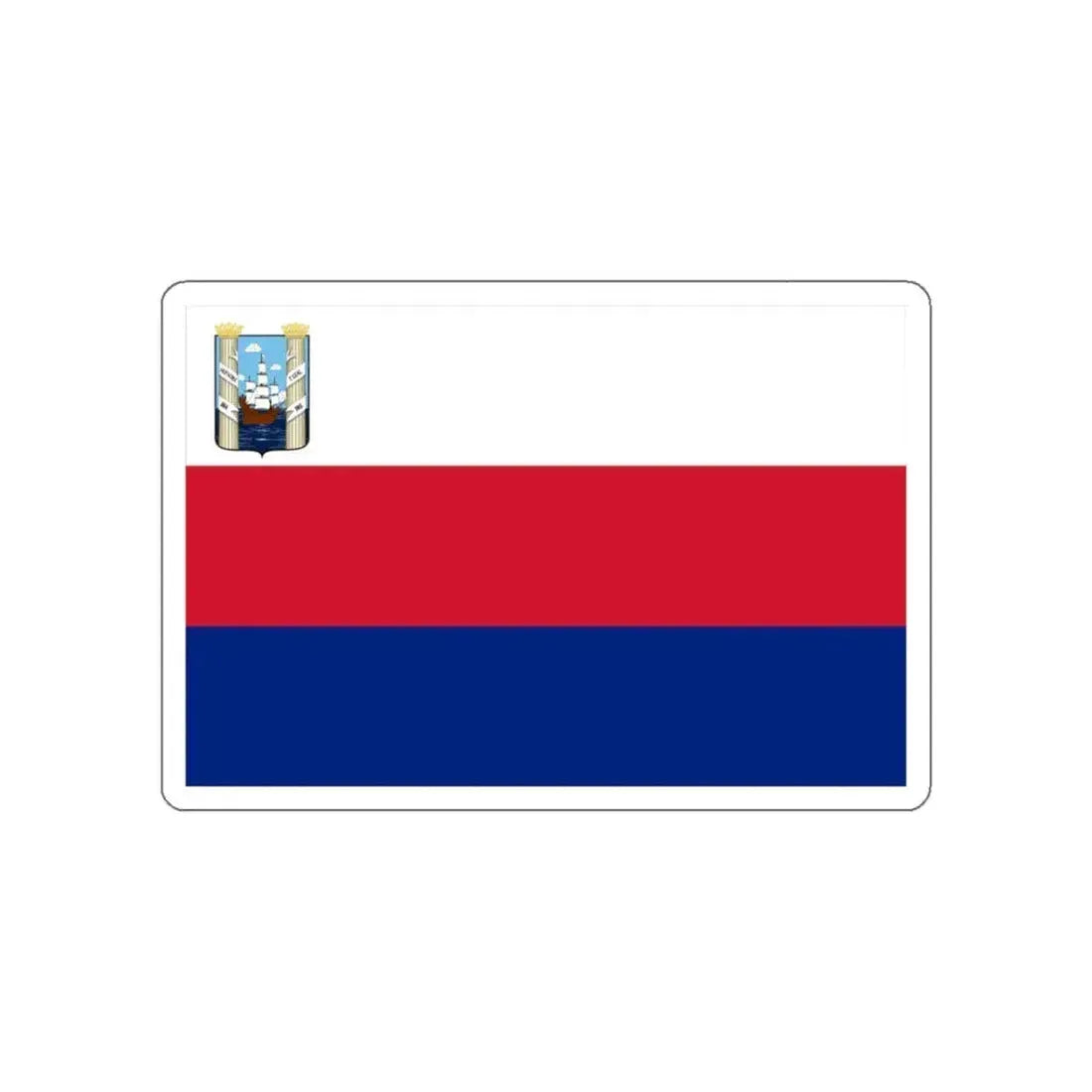 Flag of Maracaibo Venezuela STICKER Vinyl Die-Cut Decal 3 Inch - The Sticker Space