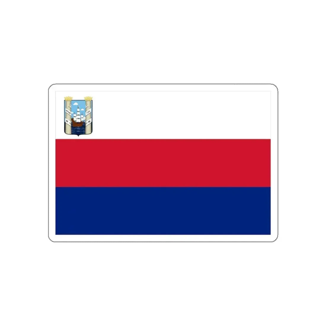 Flag of Maracaibo Venezuela STICKER Vinyl Die-Cut Decal 6 Inch - The Sticker Space