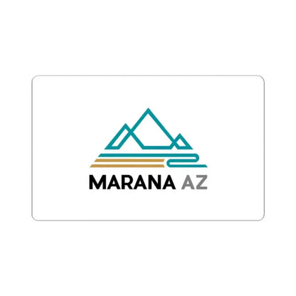Flag of Marana Arizona (United States) STICKER Vinyl Kiss-Cut Decal 2 Inch White - The Sticker Space