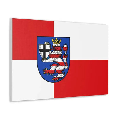Flag of Marburg Biedenkopf Germany - Canvas Wall Art - The Sticker Space