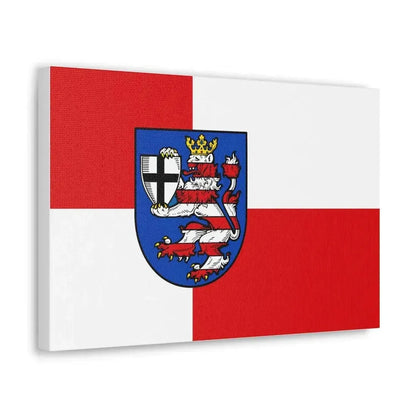 Flag of Marburg Biedenkopf Germany - Canvas Wall Art - The Sticker Space
