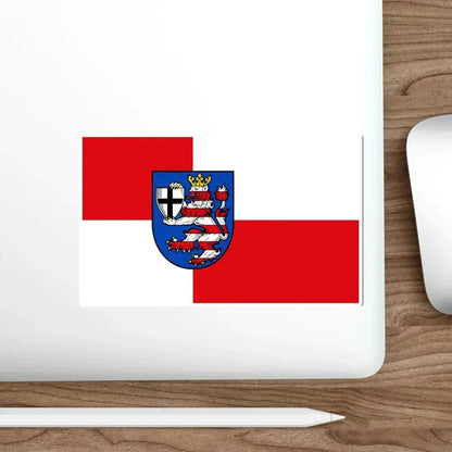 Flag of Marburg Biedenkopf Germany STICKER Vinyl Die-Cut Decal - The Sticker Space