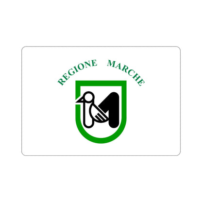 Flag of Marche Italy STICKER Vinyl Die-Cut Decal-3 Inch-The Sticker Space