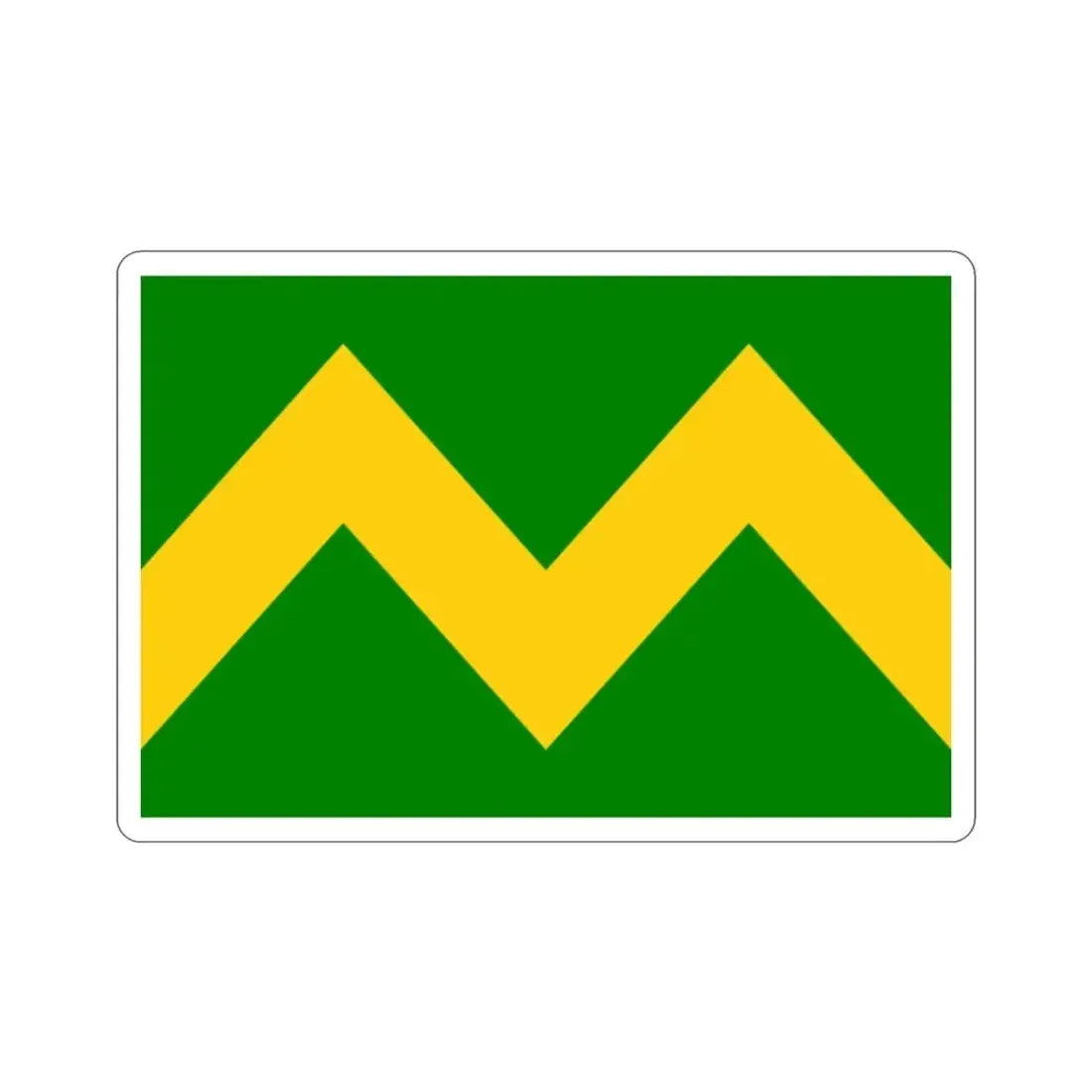 Flag of Maricao Puerto Rico STICKER Vinyl Die-Cut Decal 2 Inch - The Sticker Space