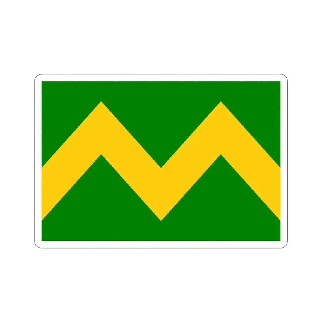 Flag of Maricao Puerto Rico STICKER Vinyl Die-Cut Decal 3 Inch - The Sticker Space