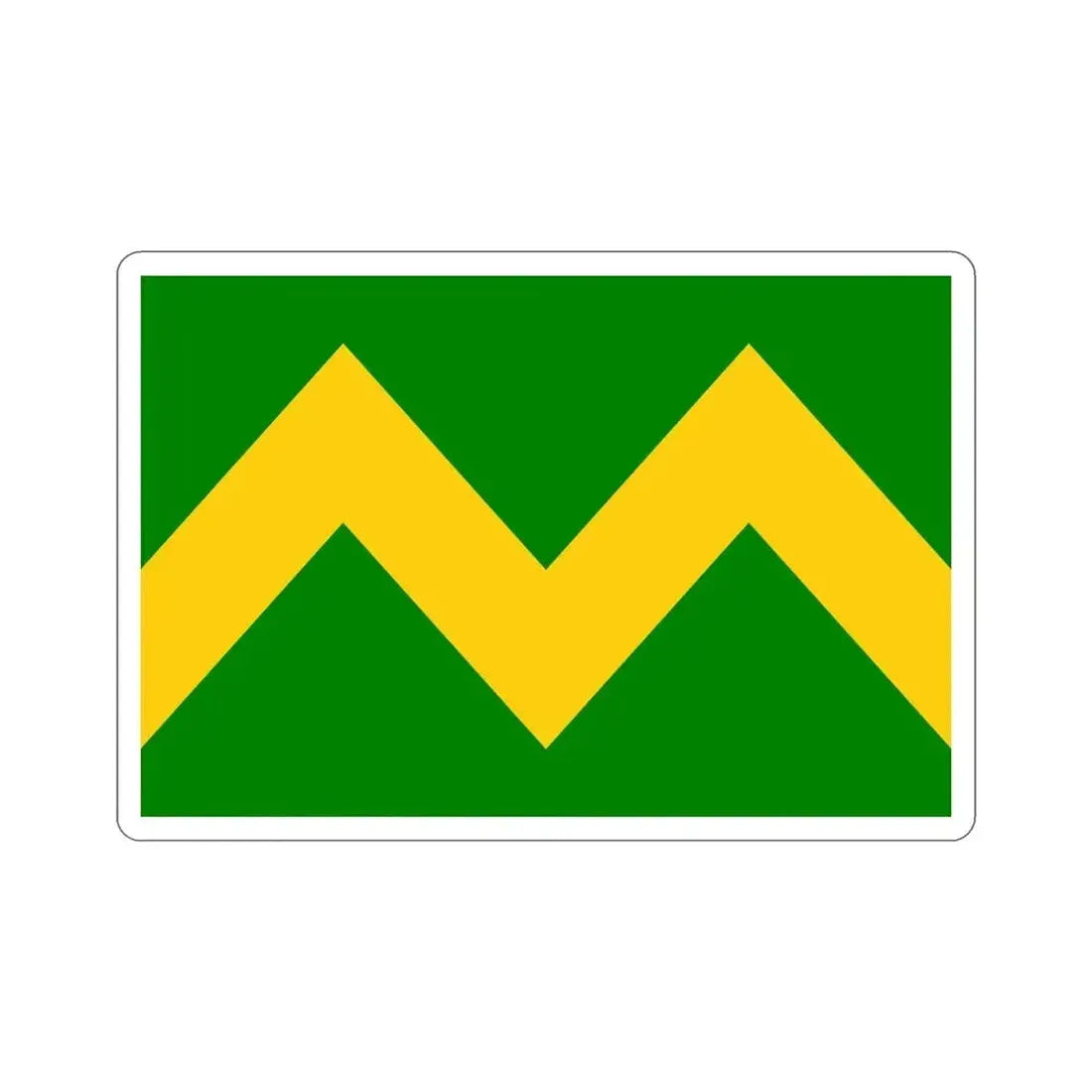 Flag of Maricao Puerto Rico STICKER Vinyl Die-Cut Decal 6 Inch - The Sticker Space