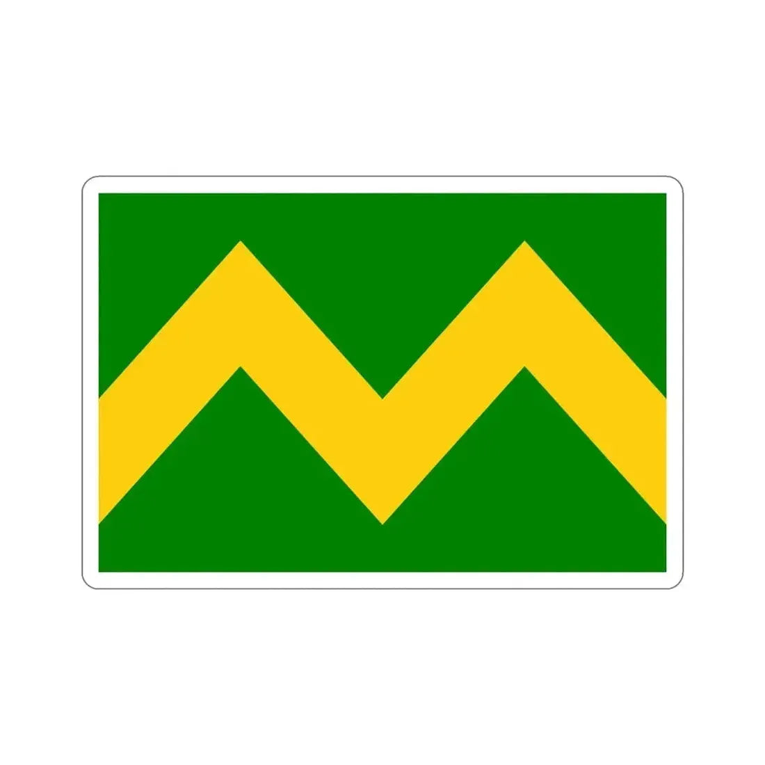 Flag of Maricao Puerto Rico STICKER Vinyl Die-Cut Decal - The Sticker Space