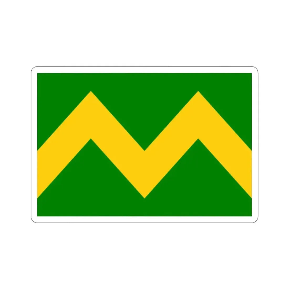 Flag of Maricao Puerto Rico STICKER Vinyl Die-Cut Decal - The Sticker Space