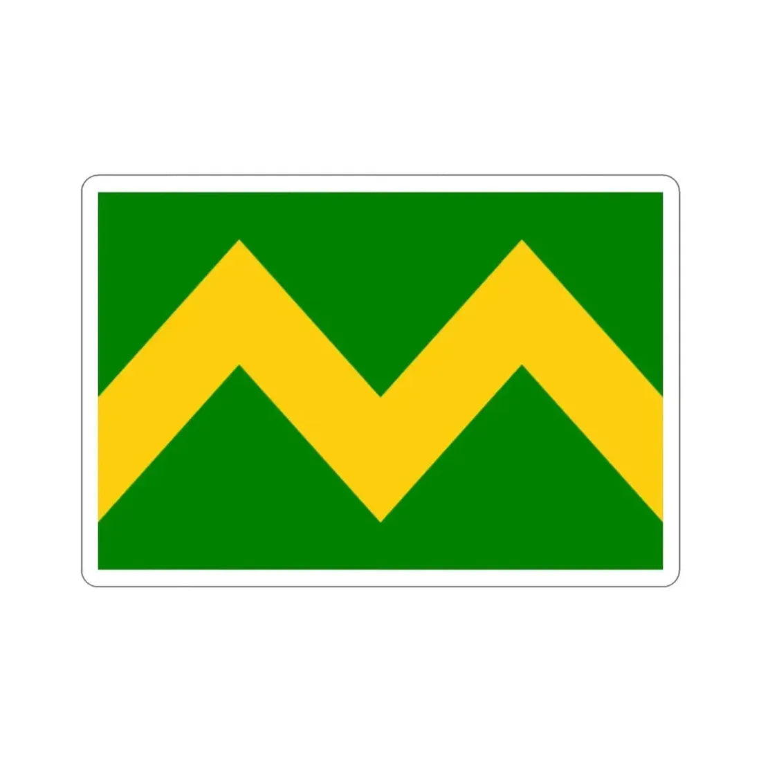 Flag of Maricao Puerto Rico STICKER Vinyl Die-Cut Decal - The Sticker Space