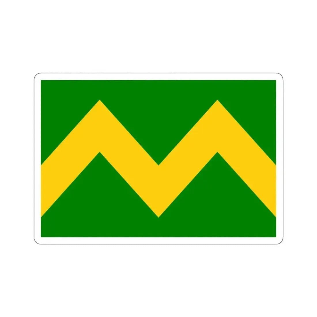 Flag of Maricao Puerto Rico STICKER Vinyl Die-Cut Decal - The Sticker Space