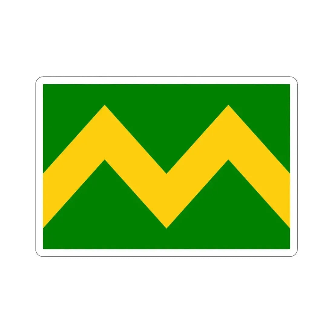 Flag of Maricao Puerto Rico STICKER Vinyl Die-Cut Decal - The Sticker Space