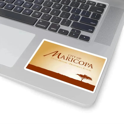 Flag of Maricopa Arizona 2008-2017 (United States) STICKER Vinyl Kiss-Cut Decal - The Sticker Space