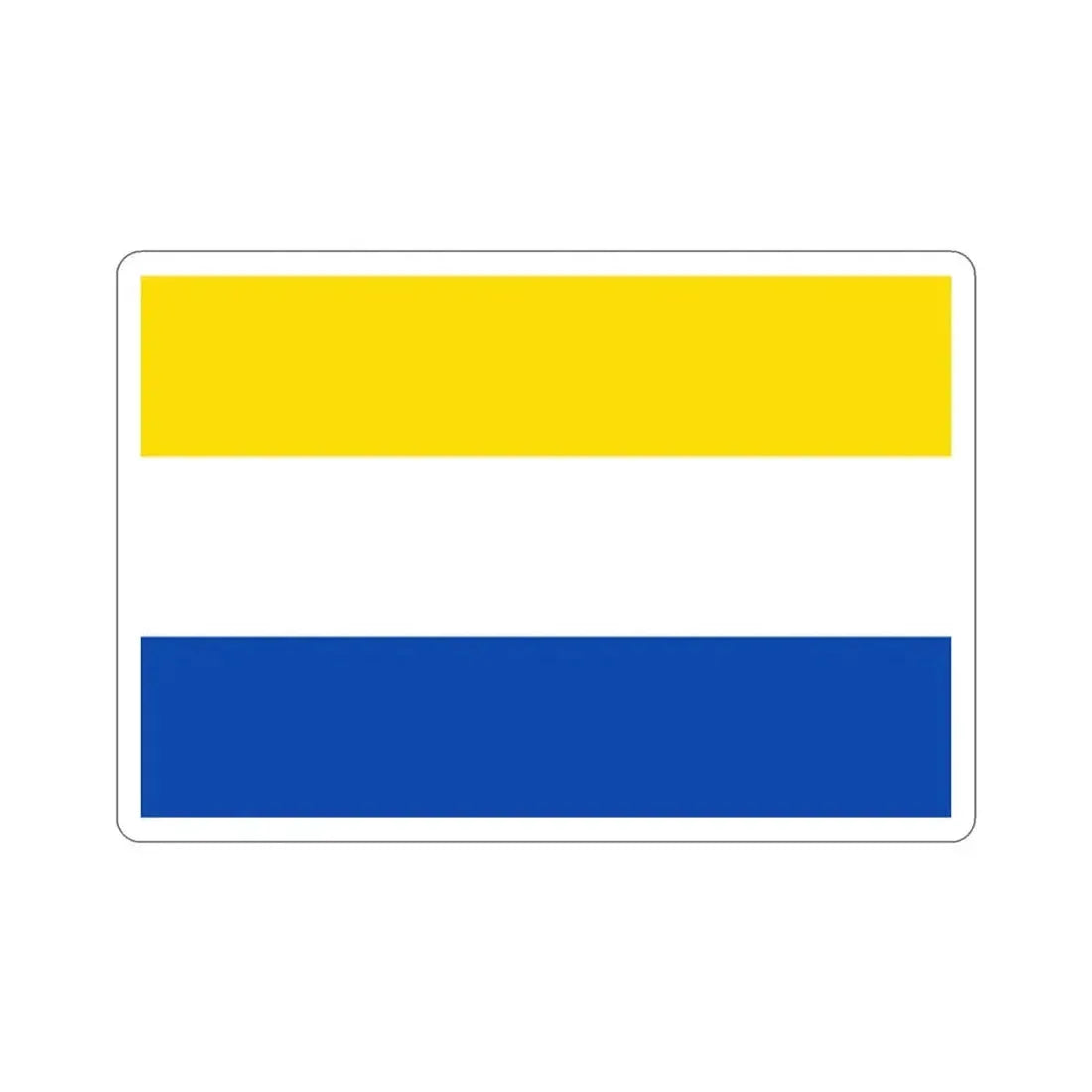 Flag of Mariánské Lázně Czech Republic STICKER Vinyl Die-Cut Decal 2 Inch - The Sticker Space