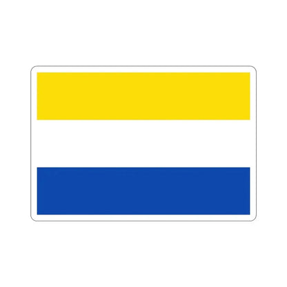 Flag of Mariánské Lázně Czech Republic STICKER Vinyl Die-Cut Decal 4 Inch - The Sticker Space