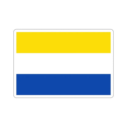 Flag of Mariánské Lázně Czech Republic STICKER Vinyl Die-Cut Decal 4 Inch - The Sticker Space