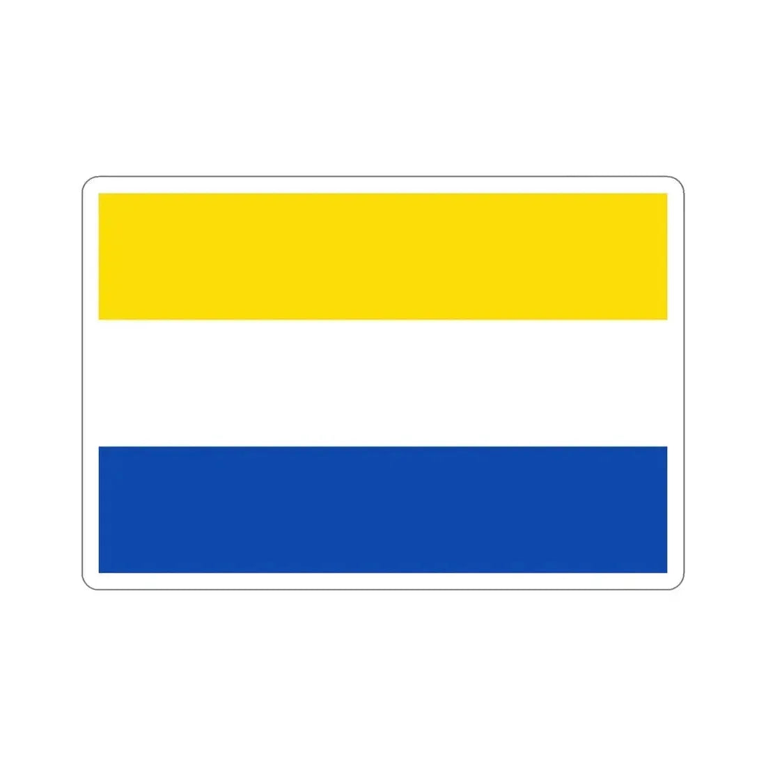 Flag of Mariánské Lázně Czech Republic STICKER Vinyl Die-Cut Decal 5 Inch - The Sticker Space