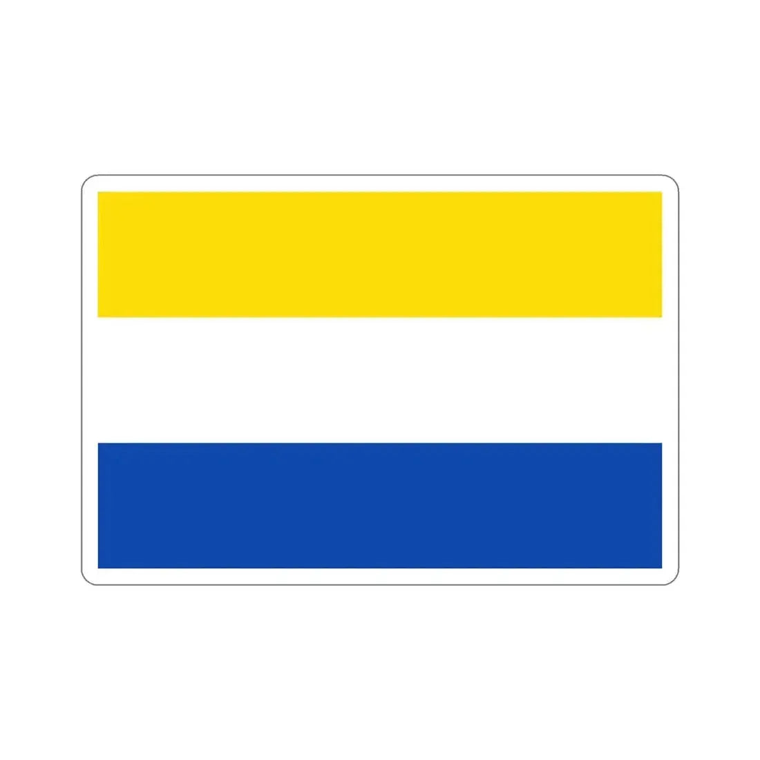 Flag of Mariánské Lázně Czech Republic STICKER Vinyl Die-Cut Decal 6 Inch - The Sticker Space