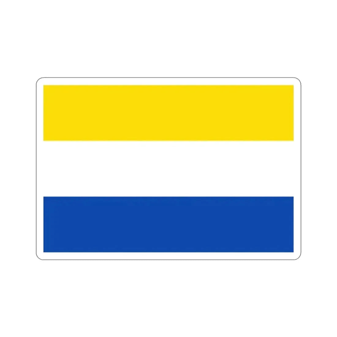 Flag of Mariánské Lázně Czech Republic STICKER Vinyl Die-Cut Decal - The Sticker Space